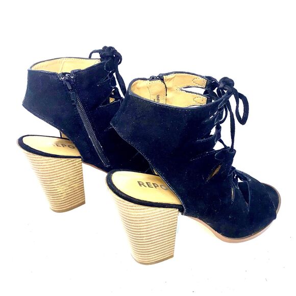 Report Bikka Woman's Size 9 with Zipper and Lace Up.  Gently Used - Picture 5 of 5